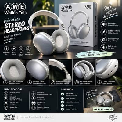 P9 Headphones Ultrasonic Sound-Bass