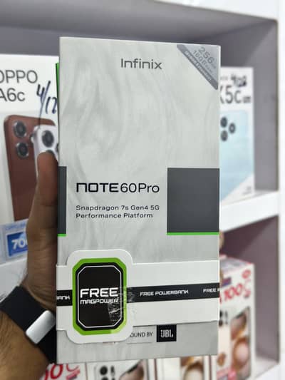 Infinix Note 60 Pro Box Pack Non Active