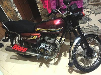 crown 125 2015 model saf condition exchange with 70 sa