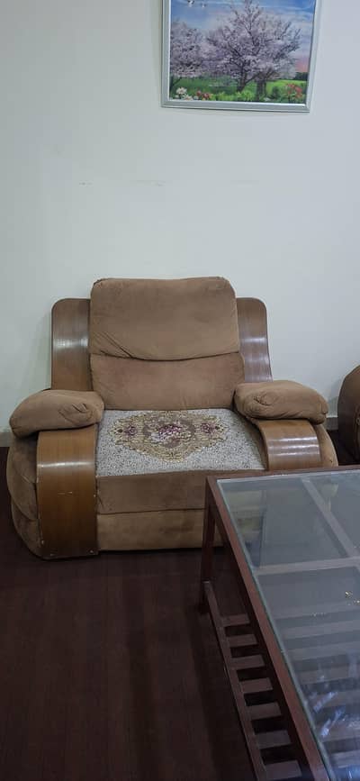 Sofa Set velvet stuff