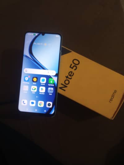 Realme Note 50 with box All okay