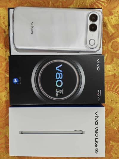 Vivo V80 5G 256GB PTA Approved | Box Open | 10/10 Condition
