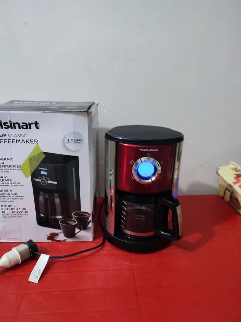 Morphy Richards Digital Electric Coffee Maker 0