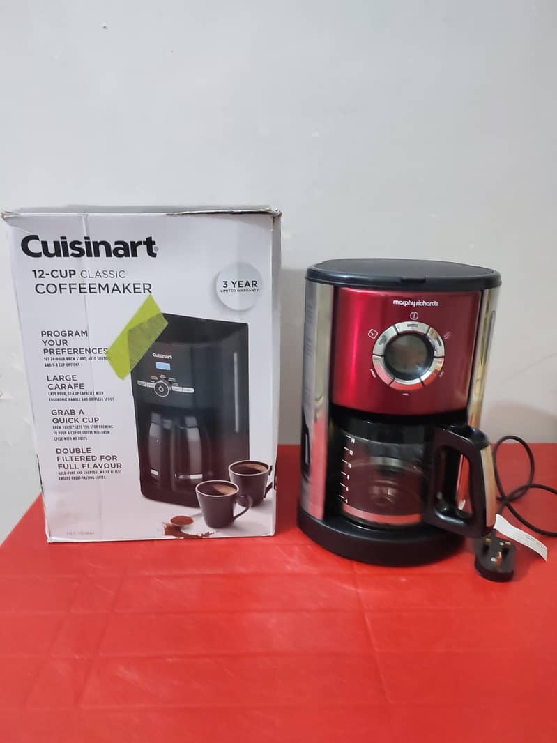 Morphy Richards Digital Electric Coffee Maker 2