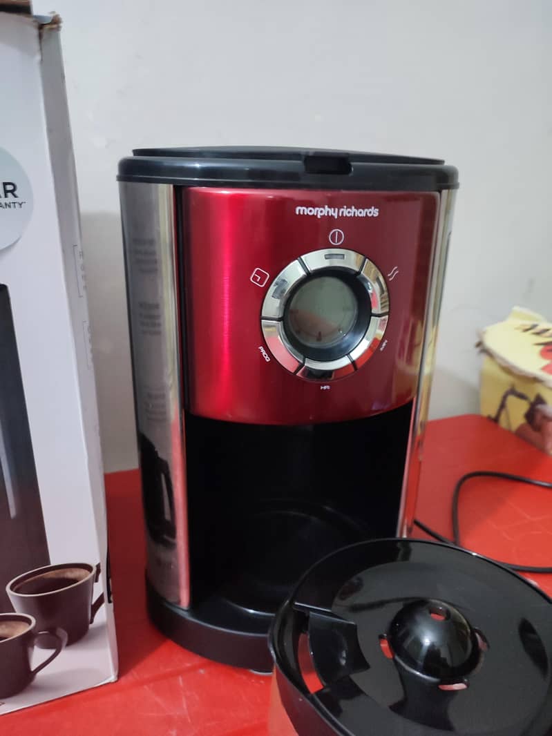 Morphy Richards Digital Electric Coffee Maker 8