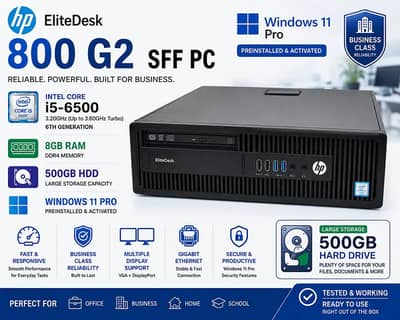 Hp EliteDesk 800 G2 ! Core i5 6th Gen ! A Grade Import Stock