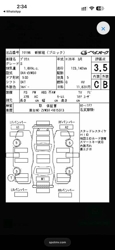 Toyota Prius S Led 2014 Model 2018 Import 3.5 Grade Total Genuine