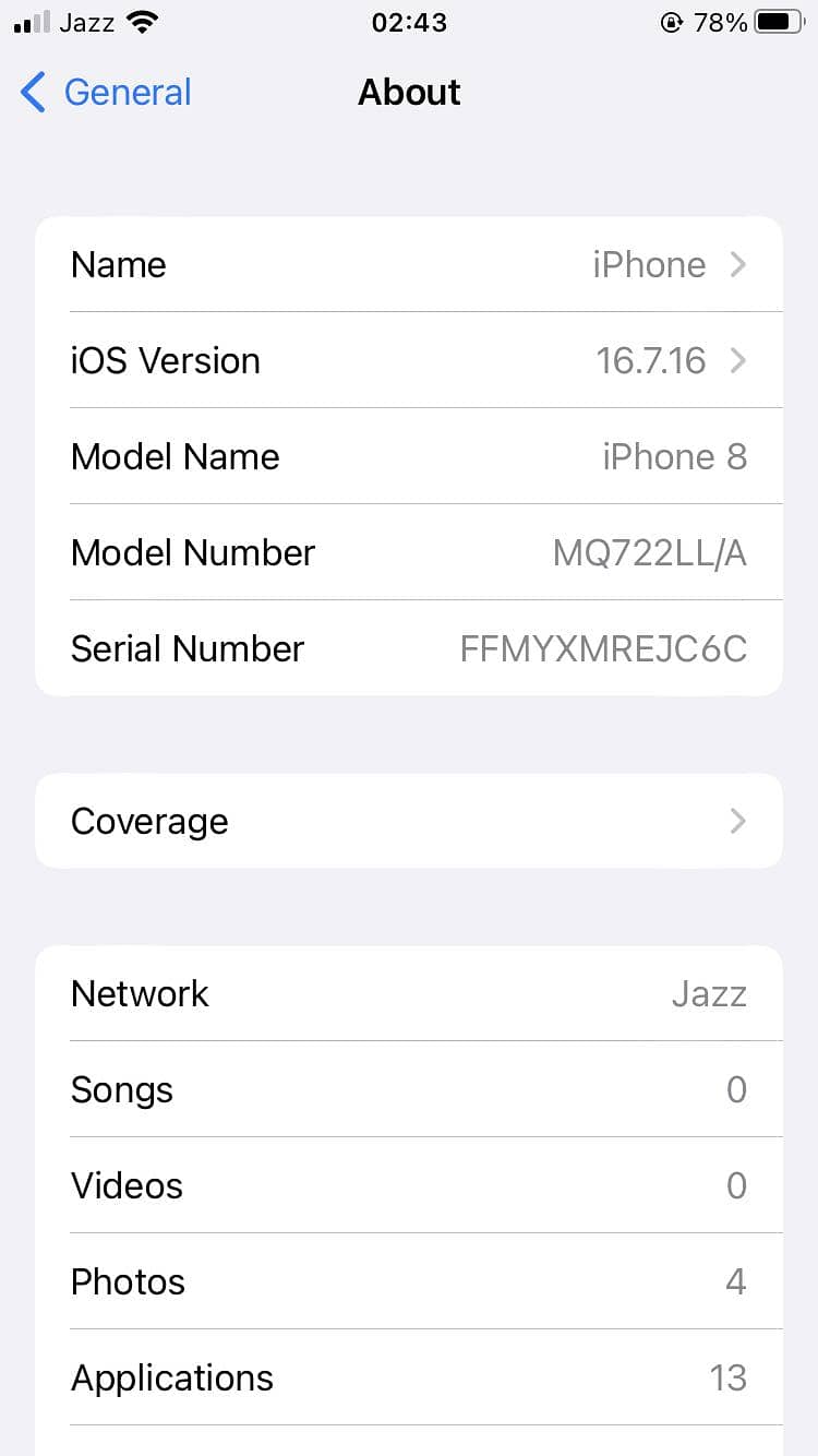 Apple iPhone 8 0