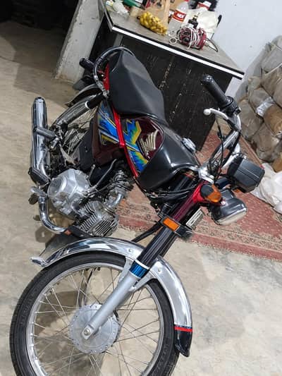 Honda 70 2021 model urgent for sale 95500