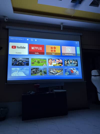P50 Android Projector, 4k supported Urgent Sale