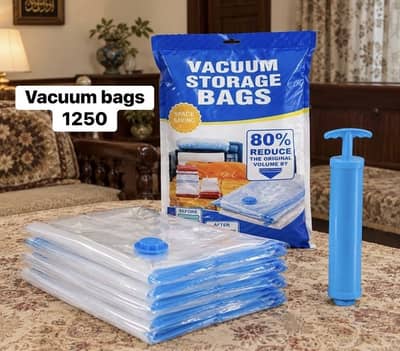 Vaccum storage bags