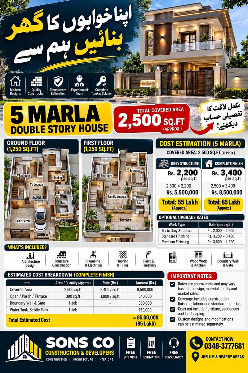 Construction Services – Grey Structure & Finishing 0