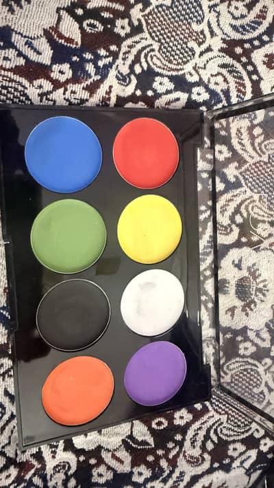 Different sets of blush on kits eyeshadow pallets