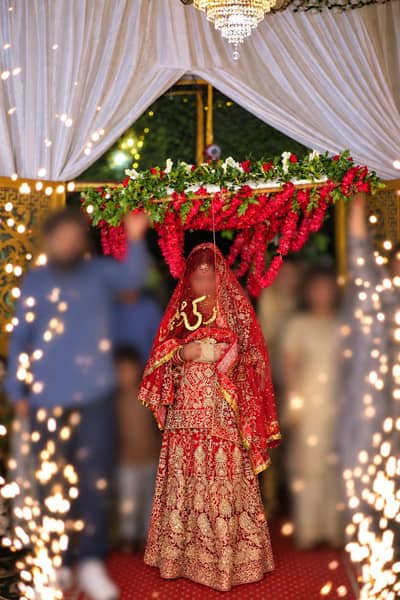Luxury Red Bridal Lehenga – Elegant Wedding Collection