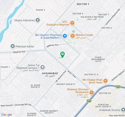 Suparco Society Sector 52-A Scheme 33 Karachi Plot For Sale