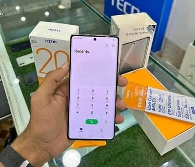 Tecno Spark 20 Pro plus white Color