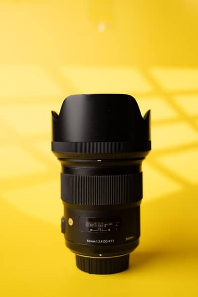 Sigma 50mm f/1.4 DG HSM Art Lens for Nikon F-Mount