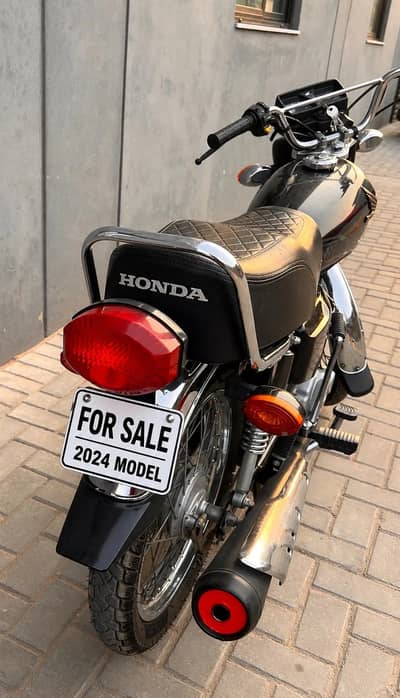 Honda CG 125 Black 2024 model, For Sale