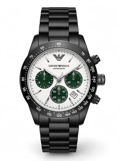 Emporio Armani AR-11471 Mario Chronograph - 9/10 Condition - Original