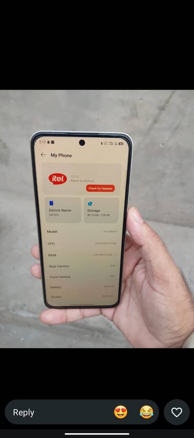 itel s25 6ram 128 gb