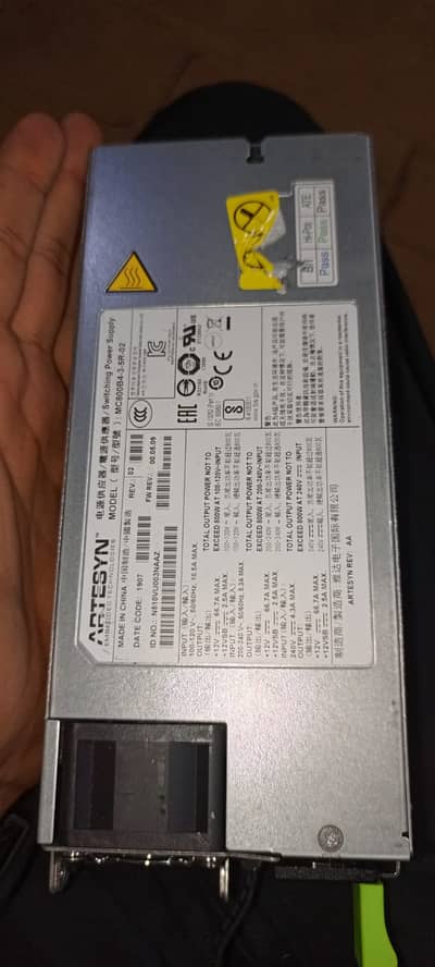Artesyn 800W Server Power Supply – 12V 66.7A | Bulk Available