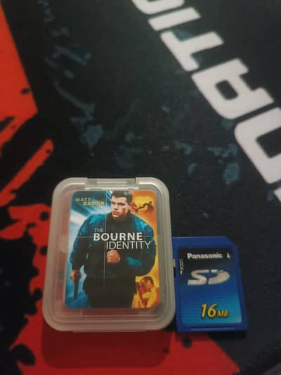 Rare Custom "The Bourne Identity" Miniature Cartridge Case/Holder + 16