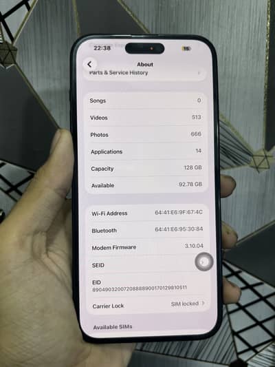 iPhone 15 plus 128gb