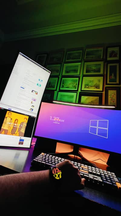 Alienware QD-OLED AW3423DWF + Xiaomi G34WQi