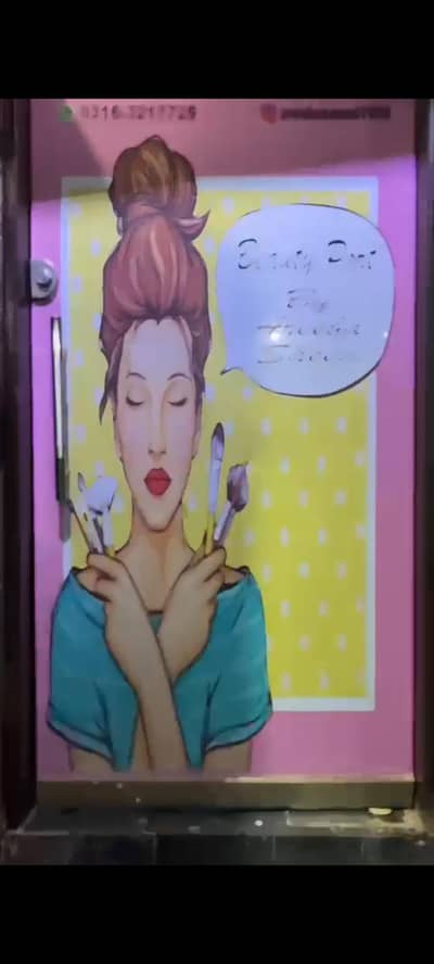 Beauty parlour For Sale with Complete setup