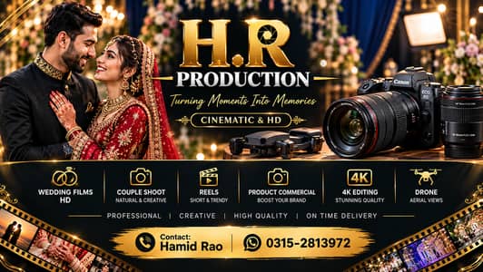 H. R Production - Professional Wedding Photographer & Videographer - 4K