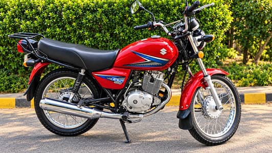 suzuki gs150 red 2024 total genuine