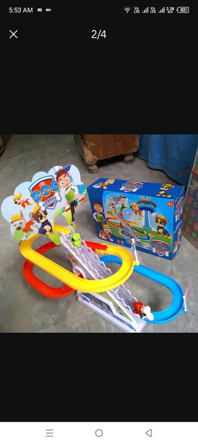big size dog slide toy