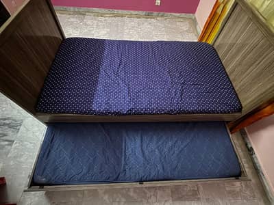 Twin Bed without mattresses