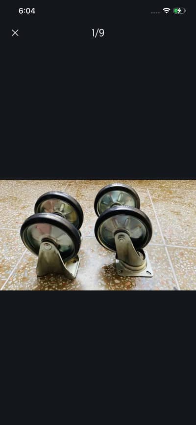 Wheel Heavy Duty Caster Wheel 200x45mm set of 4