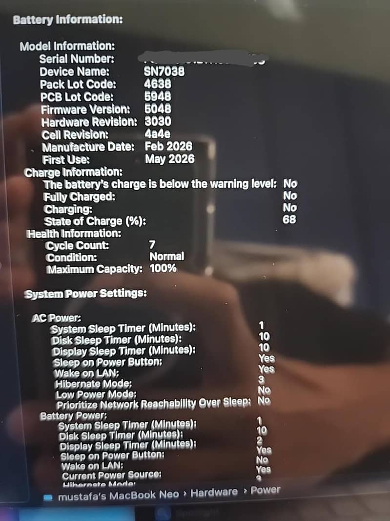 Macbook neo 5