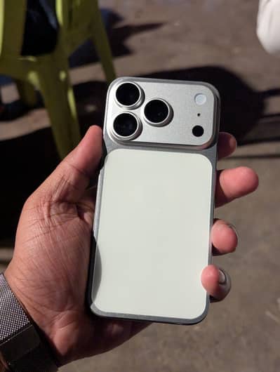 Iphone 15 pro with box LLA natural titanium jv 128gb non pta