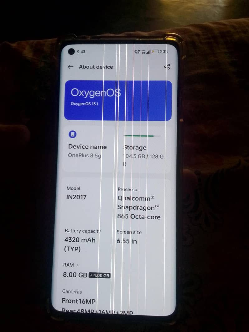 One Plus 8 0