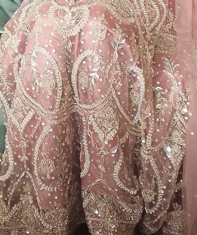 heavy wedding dress