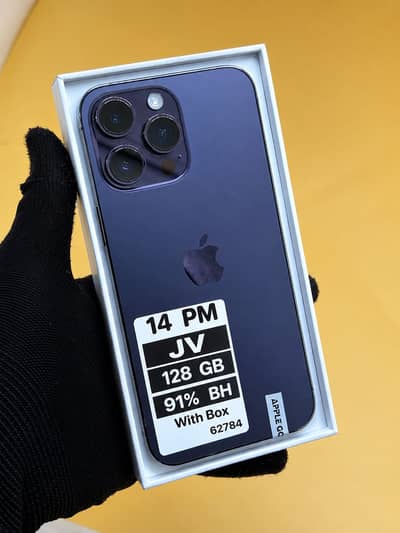 Apple iPhone 14 Pro Max Jv 128 Gb 91% Battery Health