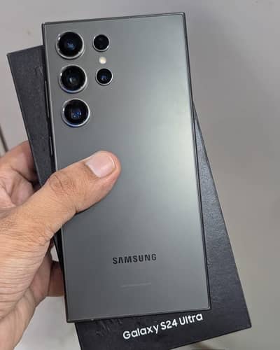 Samsung Mobile S24 Ultra 12/256 GB PTA approved urgent for sale