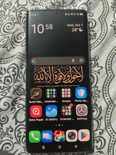 Infinix Zero 40 edge display front glass break hair line urgent sale