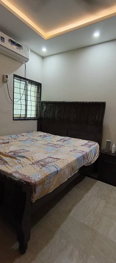 Pure Wooden Ka Bed and Side Tables For Urgent Sale