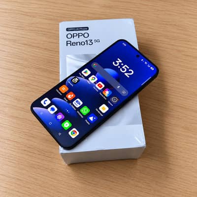 OPPO Reno 13 5G, Box open condition, warranty till July 2027
