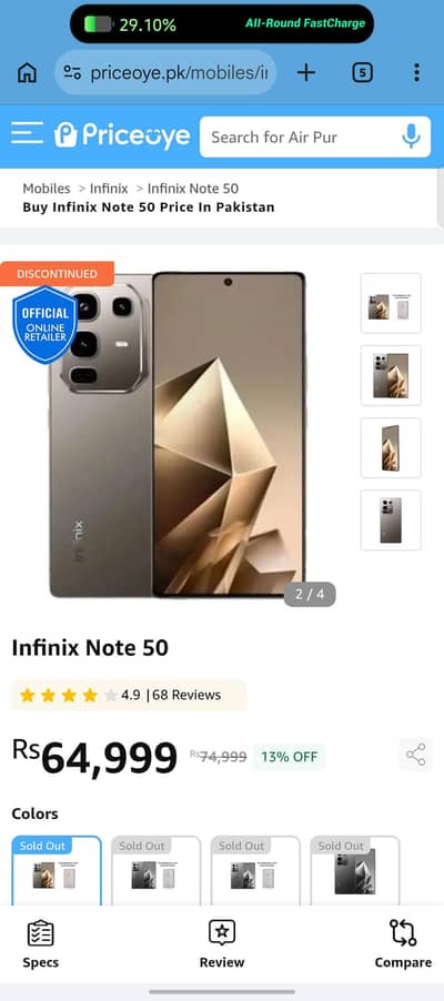 Infinix Note 50