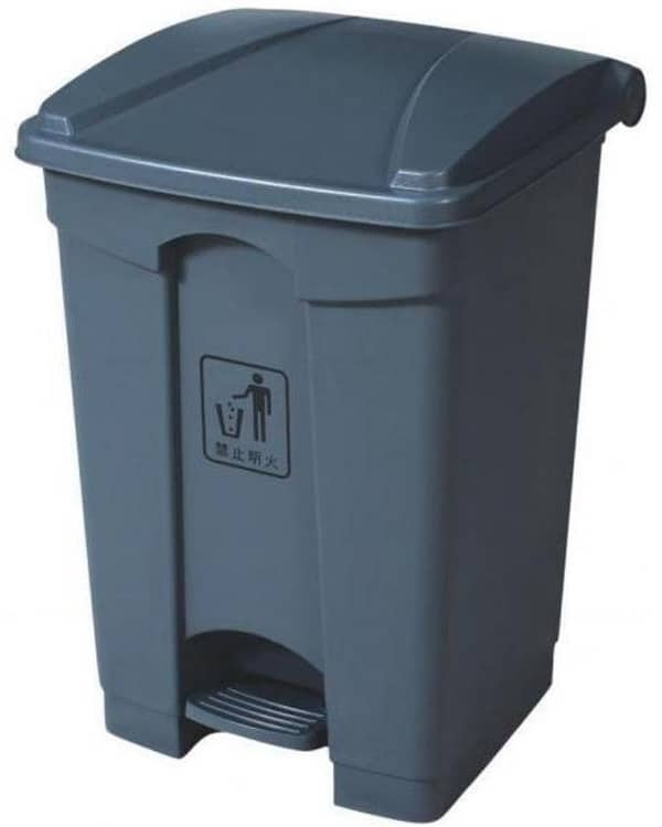 T  Trash Can Plastic Dust Bin High Quality DustBin For Household - Dustbin for Office Home Kitchen and Study Table - Multi Color