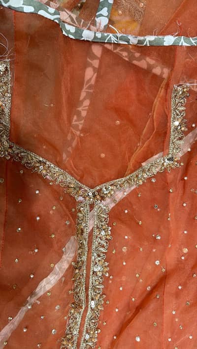 Handemade adda work fancy drees for sale