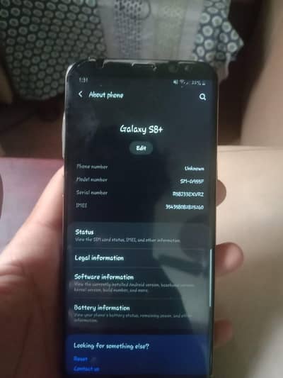 Samsung Mobile S8 Plus PTA approved 5G