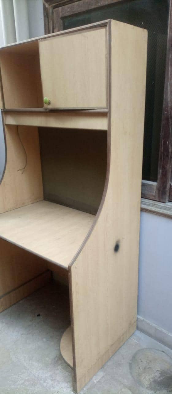 study table with cabnit 1