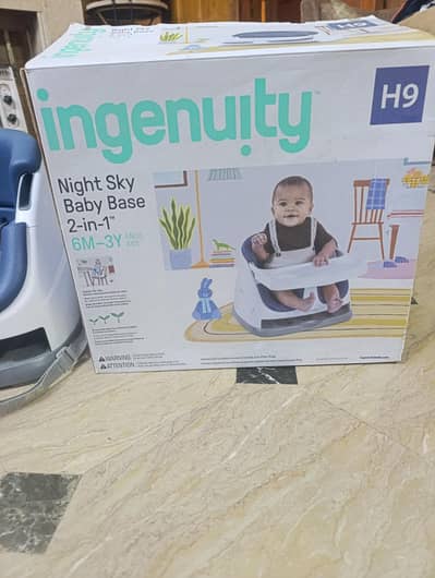 Baby  Seat  , ingenuity,, flexible  6 M - 3 Y  imported ,