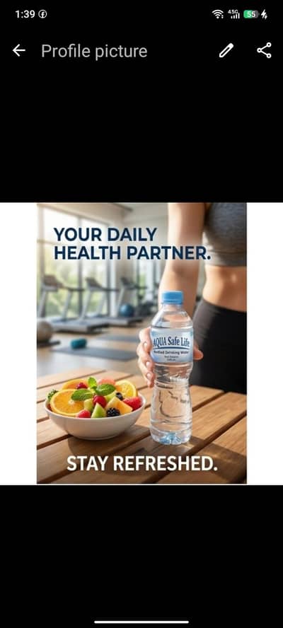 Aqua safe mineral water